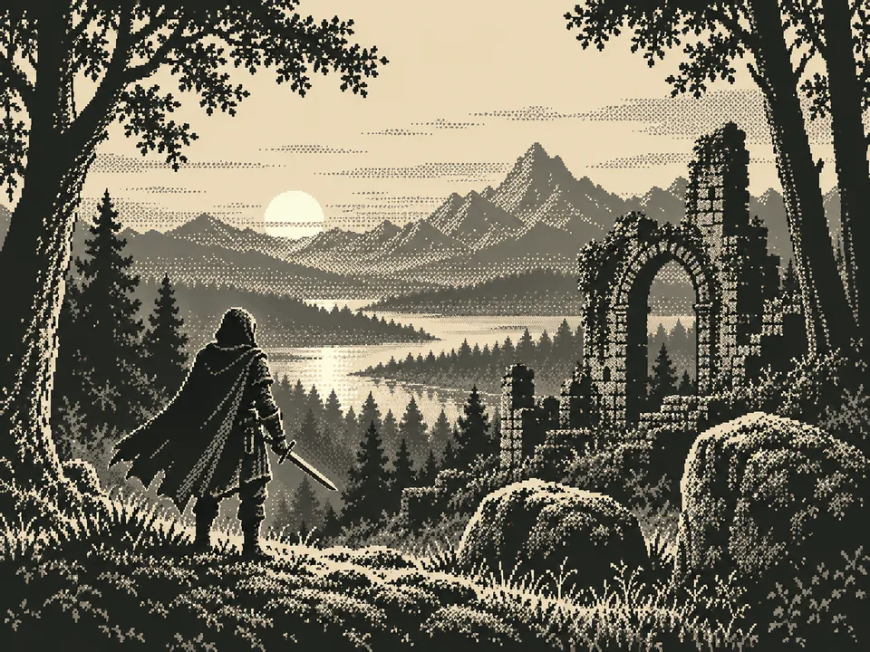 Pixel monocromático