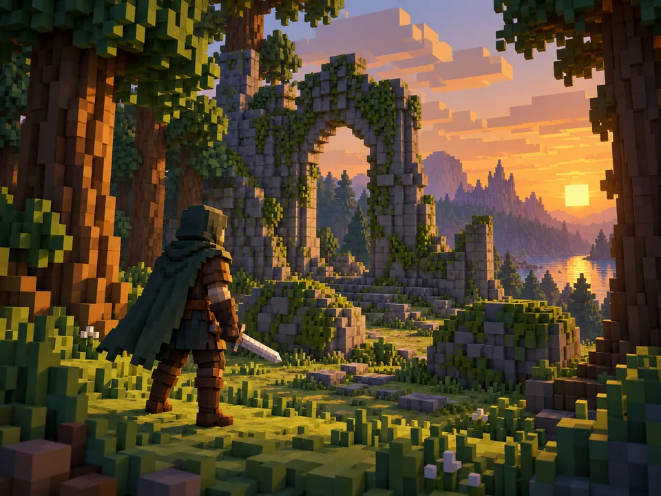Blocos de voxel